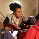 Aletha Maybank, deputy commissioner of New York City’s Department of Health and Mental Hygiene, speaks with participants during the National Action Network’s annual conference in New York City on April 18, 2018.